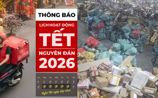 Thông báo thời gian ngừng hoạt động của Viettel Post, GiaoHangNhanh, J&T Express,...: Chủ shop, hội mua hàng lo sợ đồ Tết “mắc kẹt”
