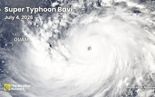 Siêu bão Ba Vì trở thành cơn bão mạnh bậc nhất hành tinh năm 2026 đang càn quét, kịch bản sắp tới là gì?