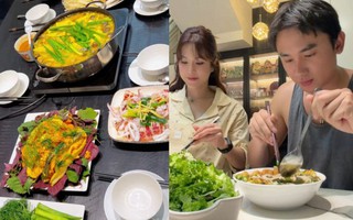 Cơm nhà của Diệp Lâm Anh và tình trẻ Phạm Kiên