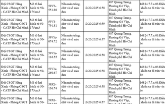 144 xe máy đi trên vỉa hè có biển số sau nhanh chóng nộp phạt nguội theo Nghị định 168