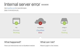 20% internet đang sập!