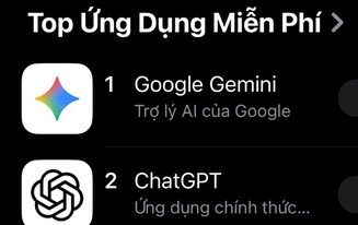 Gemini của Google vượt ChatGPT, trở công cụ AI hot nhất nhờ một thứ