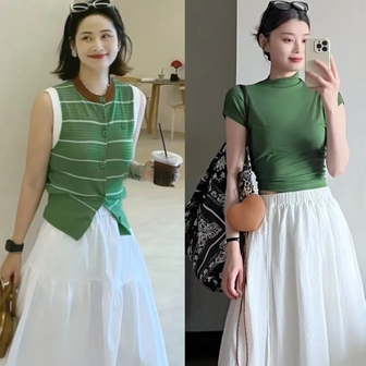 Theo đuổi phong cách Old Money, nhất định bạn cần sắm một chiếc váy trắng, mặc lên sang trọng và đẹp nhẹ bẫng
