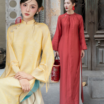 Chọn áo dài tôn dáng: Lưu ý then chốt để dáng nào mặc lên cũng thanh thoát, kể cả eo to hay vai thô