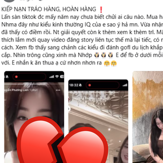 1 vạn người hóng drama: Cô gái "hoàn hàng" chiếc váy đã mặc, tráo mẫu rồi đổ tội cho shop giao sai