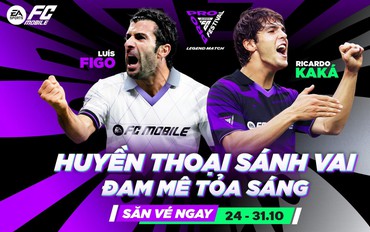 Hai huyền thoại Kaká và Luís Figo góp mặt tại đại tiệc bóng đá – âm nhạc FC Pro Festival 2025 ở Việt Nam