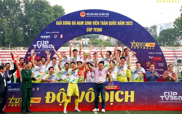 Tìm ra nhà vô địch Giải bóng đá nam sinh viên toàn quốc 2025