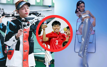 Phí Thanh Thảo vào sân khoác bộ đồ 13kg giá trăm triệu, đời thường ghép đôi với Lý Đức U22 Việt Nam cực hút fan