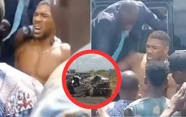 Chiếc Lexus nát bét sau tai nạn thảm khốc: Võ sĩ nổi tiếng thoát chết thần kì, hai người bạn thân tử vong tại chỗ