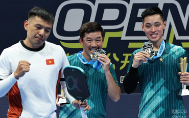 Một buổi chiều giành 2 chức vô địch PPA Tour Asia, Pickleball Việt Nam "out trình"