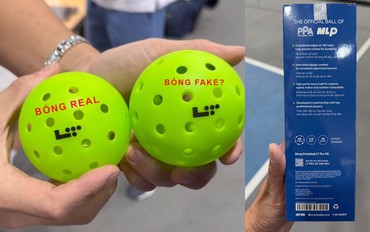 Drama: Bóng Pickleball "hot hit" mới về Việt Nam nhưng dính nghi vấn bóng fake?