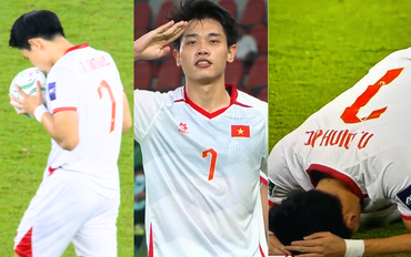 Hotboy U23 Việt Nam Đình Bắc cứ hôn bóng là ghi bàn, quỳ lạy cũng viral khắp cõi mạng!