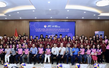 VFF bắt tay UEFA và AFC phát triển bóng đá nữ từ lứa tuổi nhỏ