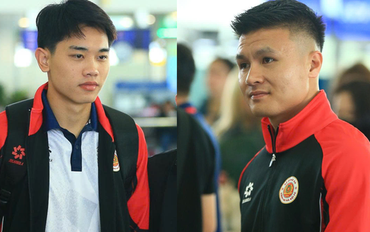 Đình Bắc, Quang Hải bảnh bao lên đường đi thi đấu, năm nay đón Tết ở nước ngoài