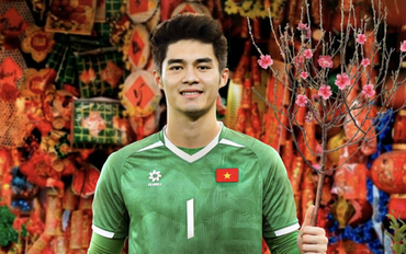 Sĩ nhất Tết này: Thủ môn Trung Kiên được FIFA chúc mừng năm mới
