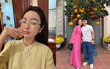 Chu Thanh Huyền chơi lớn tặng vàng ngày vía Thần Tài