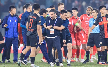 Phản ứng trọng tài, HLV Ninh Bình FC nhận án phạt nặng
