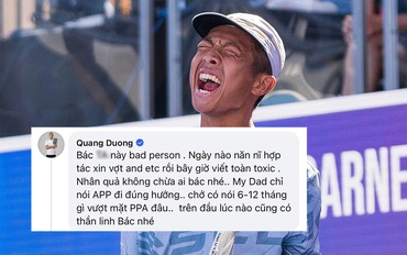 Drama Pickleball: Quang Dương vào 1 fanpage “var thẳng" vì cho rằng bị viết bài toxic
