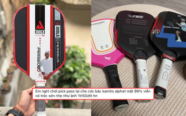 Chi tiền triệu mua vợt pickleball rồi "pass" lại nửa giá, người chơi ồ ạt thanh lý vợt vì sao?