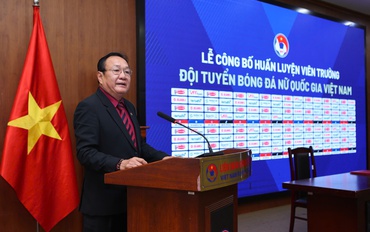 Tân HLV đội tuyển nữ Việt Nam tri ân HLV Mai Đức Chung: Đặt mục tiêu giành HCV SEA Games 34