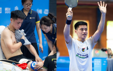 Vinh Hiển nén đau chấn thương, "hủy diệt" đối thủ hàng đầu nước Úc, trở thành tay vợt đầu tiên lọt vào bán kết đơn nam PPA Asia 1000!