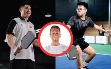 Đỉnh: Bộ đôi Việt Nam Hồ Vũ Hoàn - Hùng Anh tiễn ngôi sao pickleball Zane Navratil về nước sau chiến thắng huỷ diệt ở PPA Kualar Lumper