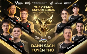 Esports Grand Championship 2026: Việt Nam trở thành điểm hẹn của những cường quốc Esports châu Á