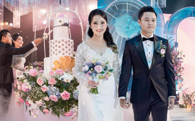 Đám cưới xa xỉ lên đến 20 tỷ của ông chủ Saigon Square và con gái cô hiệu trưởng