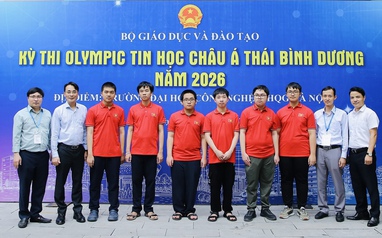 Việt Nam xếp thứ hai toàn đoàn tại Olympic Tin học châu Á 2026