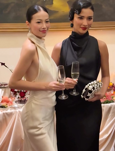 Khung hình chung của Kim Tuyến và một nàng Hậu định nghĩa lại khái niệm mỹ nhân