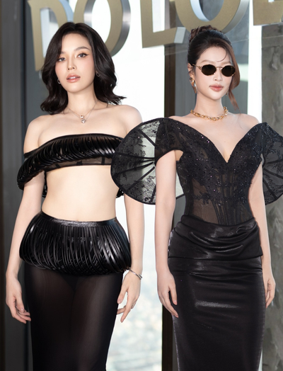 Thảm đỏ show Đỗ Long: Kỳ Duyên "quá bén" bên cạnh Thiên Ân, suýt không nhận ra Huyền Baby