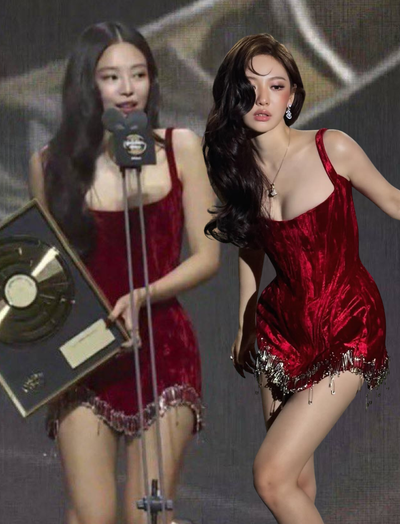 Màn trùng váy chấn động showbiz: Jennie lần này cũng khó thắng!