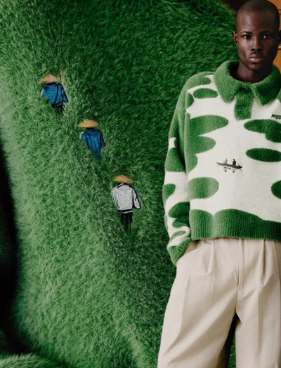 Tốn 1,5 triệu mũi thêu cho một chiếc quần, làm áo len họa tiết tinh xảo như tranh vẽ: Brand nào làm đồ đỉnh vậy?