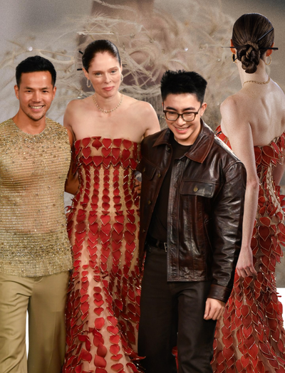 Siêu mẫu số 1 thế giới gật đầu làm vedette, cổ vũ NTK người Việt đầu tiên làm nên kỳ tích: "Lịch sử đã được viết nên!"