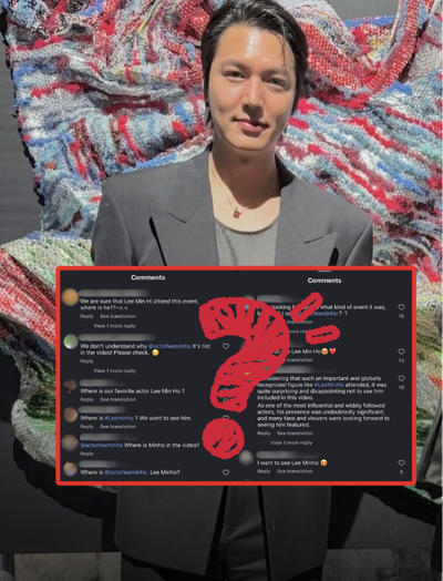 222 bình luận tìm kiếm, chuyện gì đang xảy ra với Lee Min Ho?