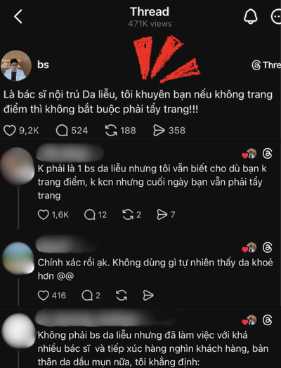 Nửa triệu view cho lời khuyên của một bác sĩ nội trú: "KHÔNG trang điểm thì KHÔNG cần tẩy trang", đúng nhưng đủ chưa?