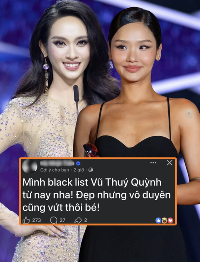NTK Việt tuyên bố "cấm cửa" Vũ Thuý Quỳnh vì đụng đến Miu Lê, netizen phản ứng: Người ta nói sai đâu?