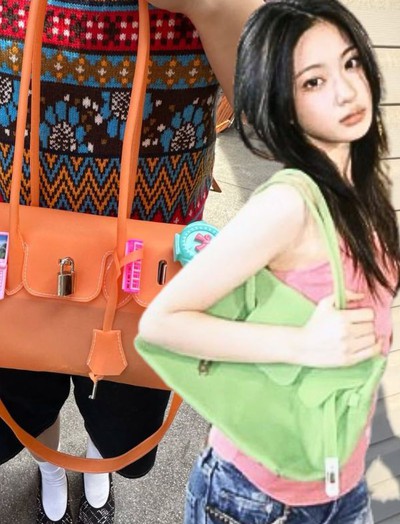 Chiếc "túi thạch" đang khiến hội gái xinh mặc đẹp phát sốt: Kiểu dáng giống Hermès Birkin nhưng giá chỉ gần 2 triệu đồng