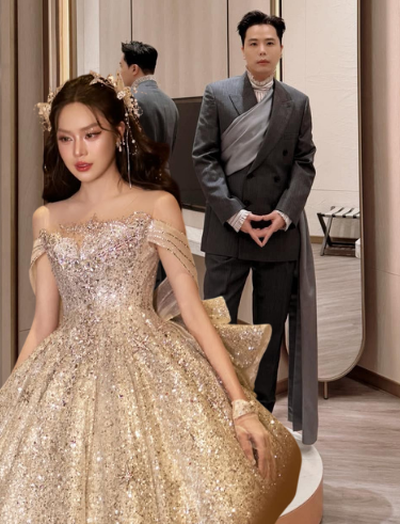 Trịnh Thăng Bình lộ ảnh như thử đồ cưới, dân mạng lập tức réo tên Thanh Thủy