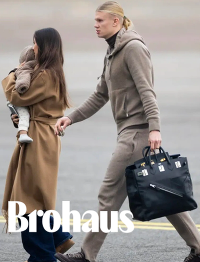 Phát hiện Haaland chơi Hermès Birkin cũng chỉ vì vợ con