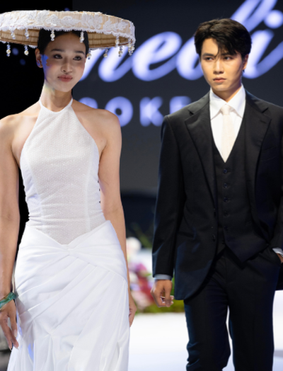 Show váy cưới hot nhất Việt Nam lúc này: Từ không gian đến thiết kế đều đẹp như cổ tích