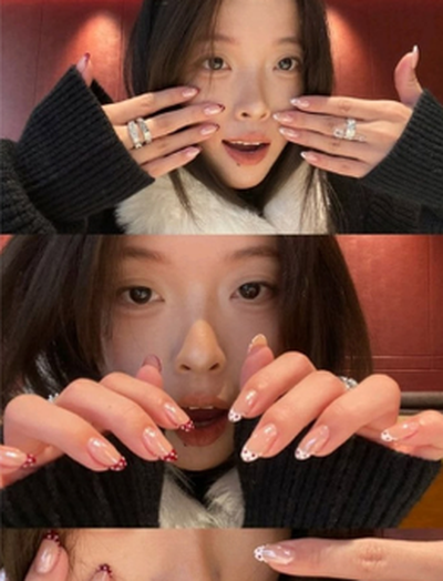 Nhiều gái xinh khoe nail chấm bi bắt trend 2026, lên tay màu nào cũng xinh yêu như nữ chính phim Hàn