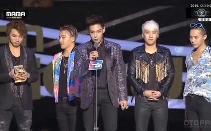 Big Bang "bội thu" với hai giải "bự" nhất MAMA 2015