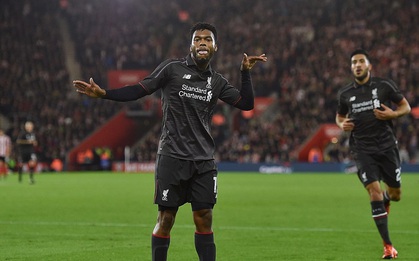 “Quái kiệt” Sturridge tỏa sáng, Liverpool hủy diệt Southampton với tỷ số tennis