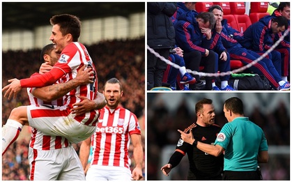 Ngã chổng vó trước Stoke, số phận của Van Gaal chỉ còn tính bằng giờ