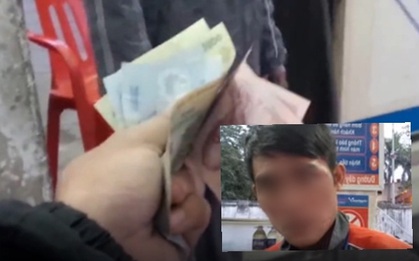 Hà Nội: Clip nhân viên cây xăng bị "vạch mặt" ăn gian tiền của khách