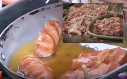 Clip: Kinh hoàng quy trình sản xuất và tiêu thụ mỡ bẩn