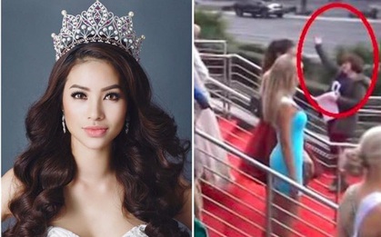 Sự thật ít ai để ý trong clip Phạm Hương nhanh chân giành chỗ đẹp tại Hoa hậu Hoàn vũ