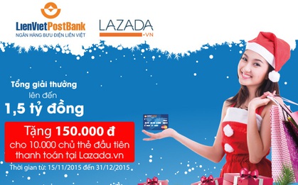 Giáng sinh rộn ràng cùng LienVietPostBank MasterCard