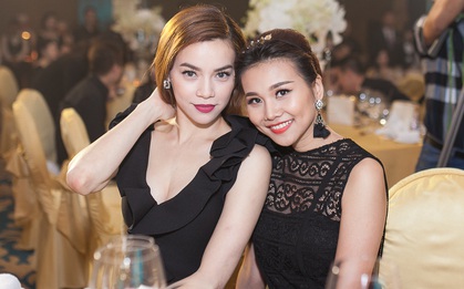 Hồ Ngọc Hà - Thanh Hằng đẹp nổi bật khi hội ngộ